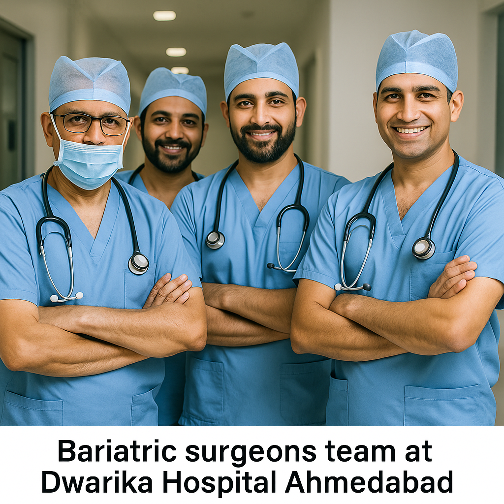 Bariatric and metabolic surgery team at Dwarika Hospital Ahmedabad