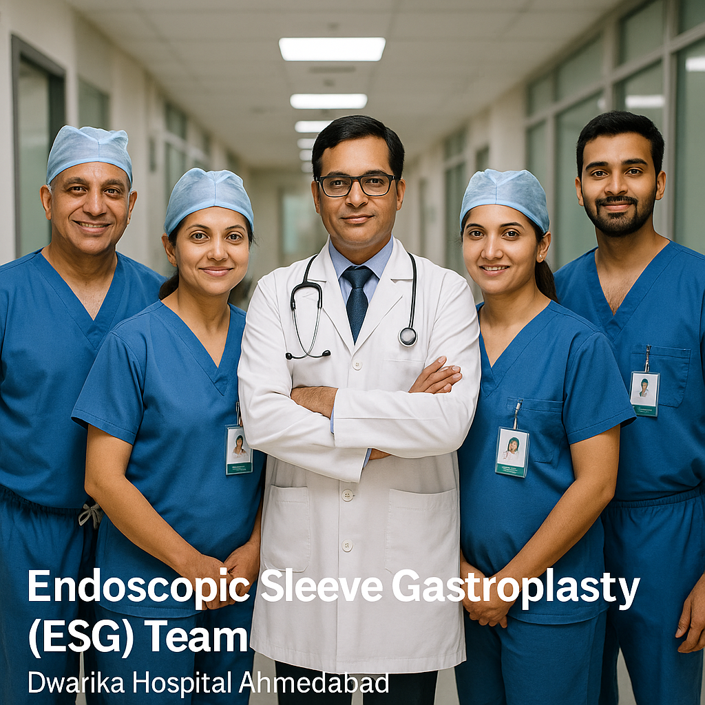 Bariatric team at Dwarika Hospital Ahmedabad