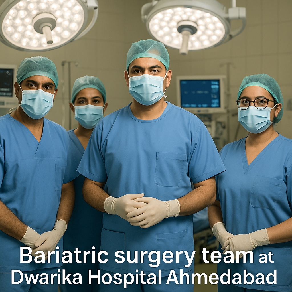 Bariatric team at Dwarika Hospital Ahmedabad