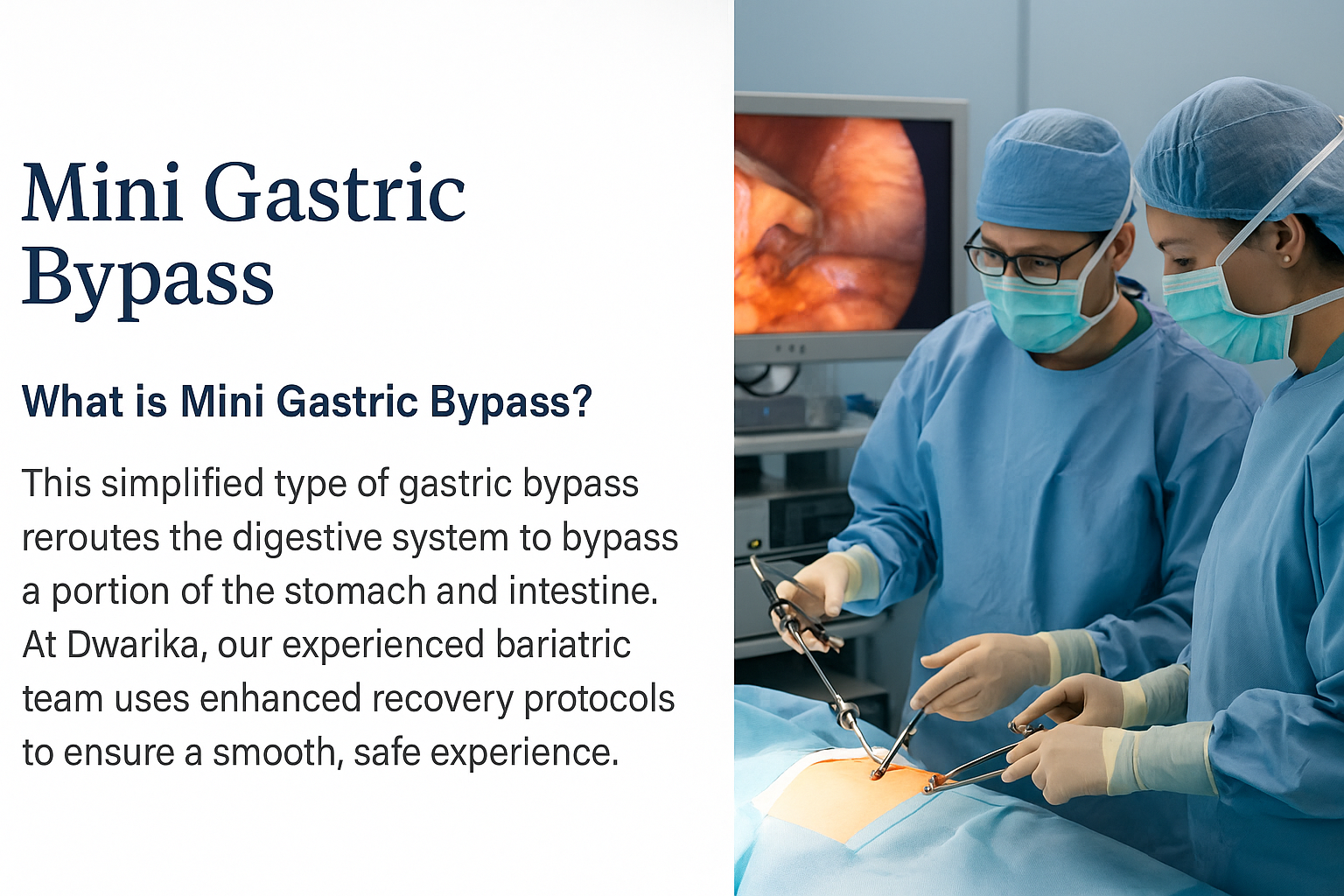 Mini Gastric Bypass at Dwarika Hospital Ahmedabad