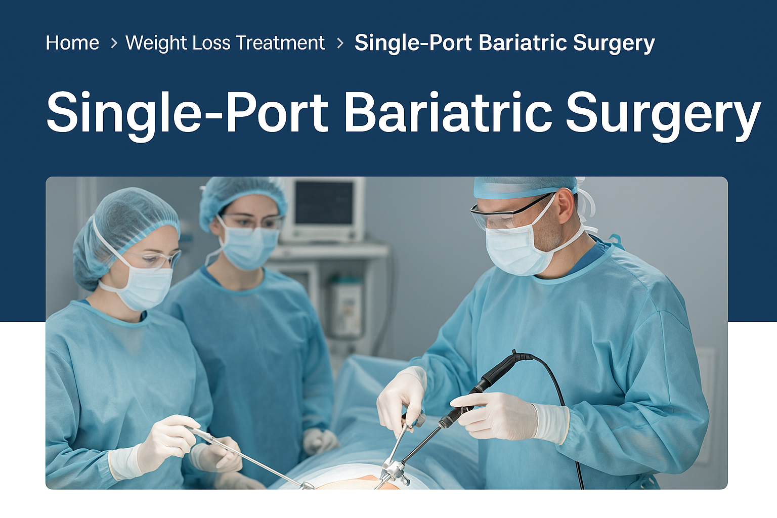 Single-Port Bariatric Surgery at Dwarika Hospital Ahmedabad